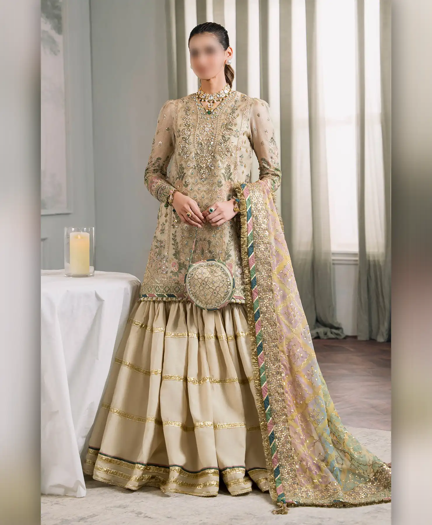 Bridal Dress by Nayab Fashion Bar Skin Exclusive Ladies Dress Collection by Nayab Fashion