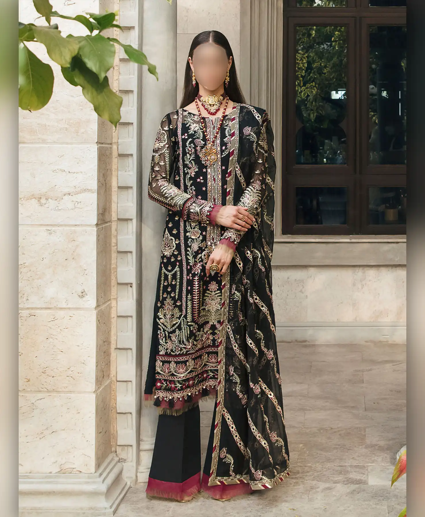 Galaxy Black by Nayab Fashion Bridal Dress Ladies Fashion Women Clothing Casual Dress