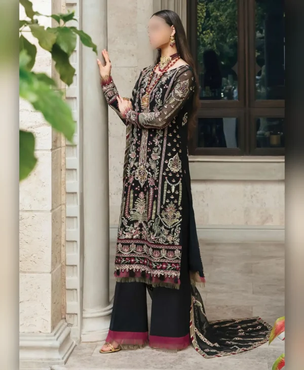Galaxy Black by Nayab Fashion Bridal Dress Ladies Fashion Women Clothing Casual Dress