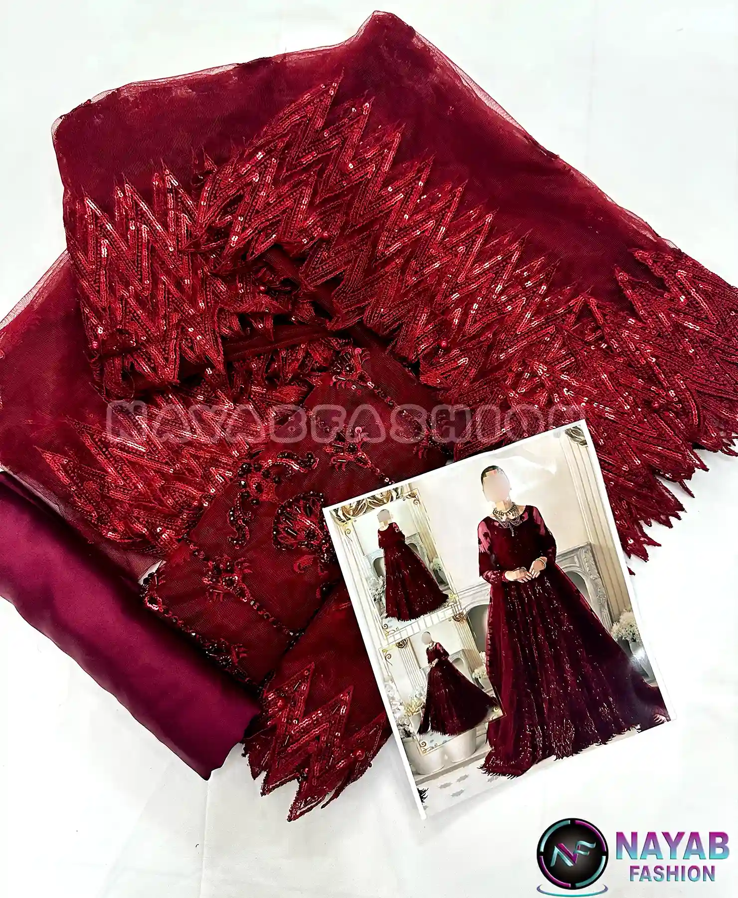 Bridal Dress by Nayab Fashion Exclusive Ladies Dress Women's Clothing Ladies Fashion