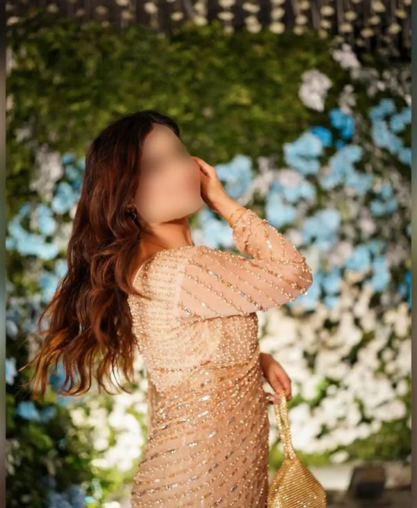 Golden Pearl Saree - Image 3