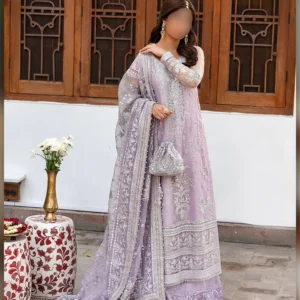 Pastel Purple by Nayab Fashion Bridal Dress Ladies Fashion Women Clothing Casual Dress