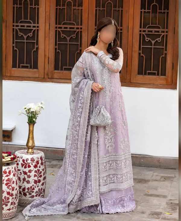 Pastel Purple by Nayab Fashion Bridal Dress Ladies Fashion Women Clothing Casual Dress