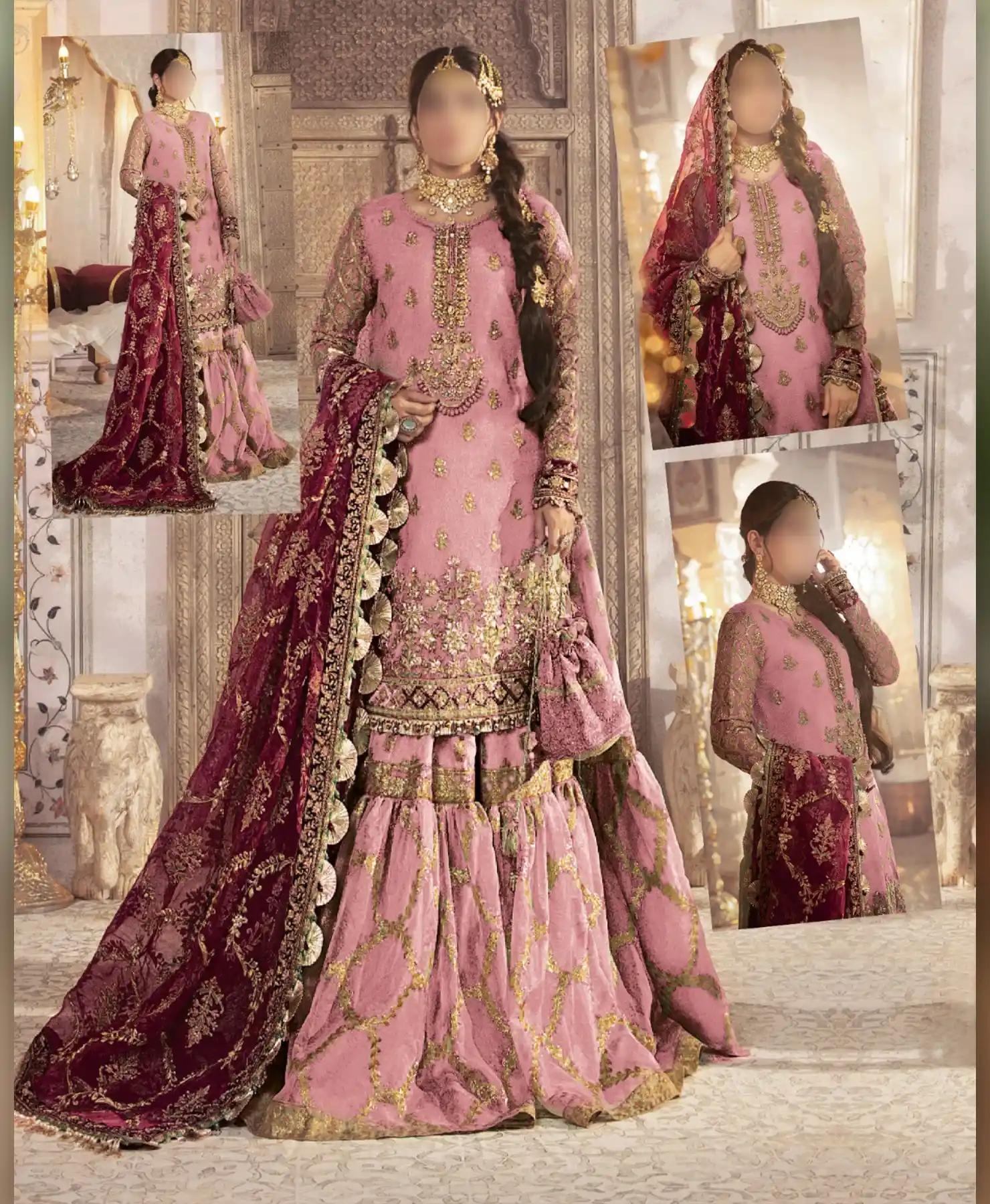 Bridal Dress Gharara Collection Exclusive Ladies Dress by Nayab Fashion