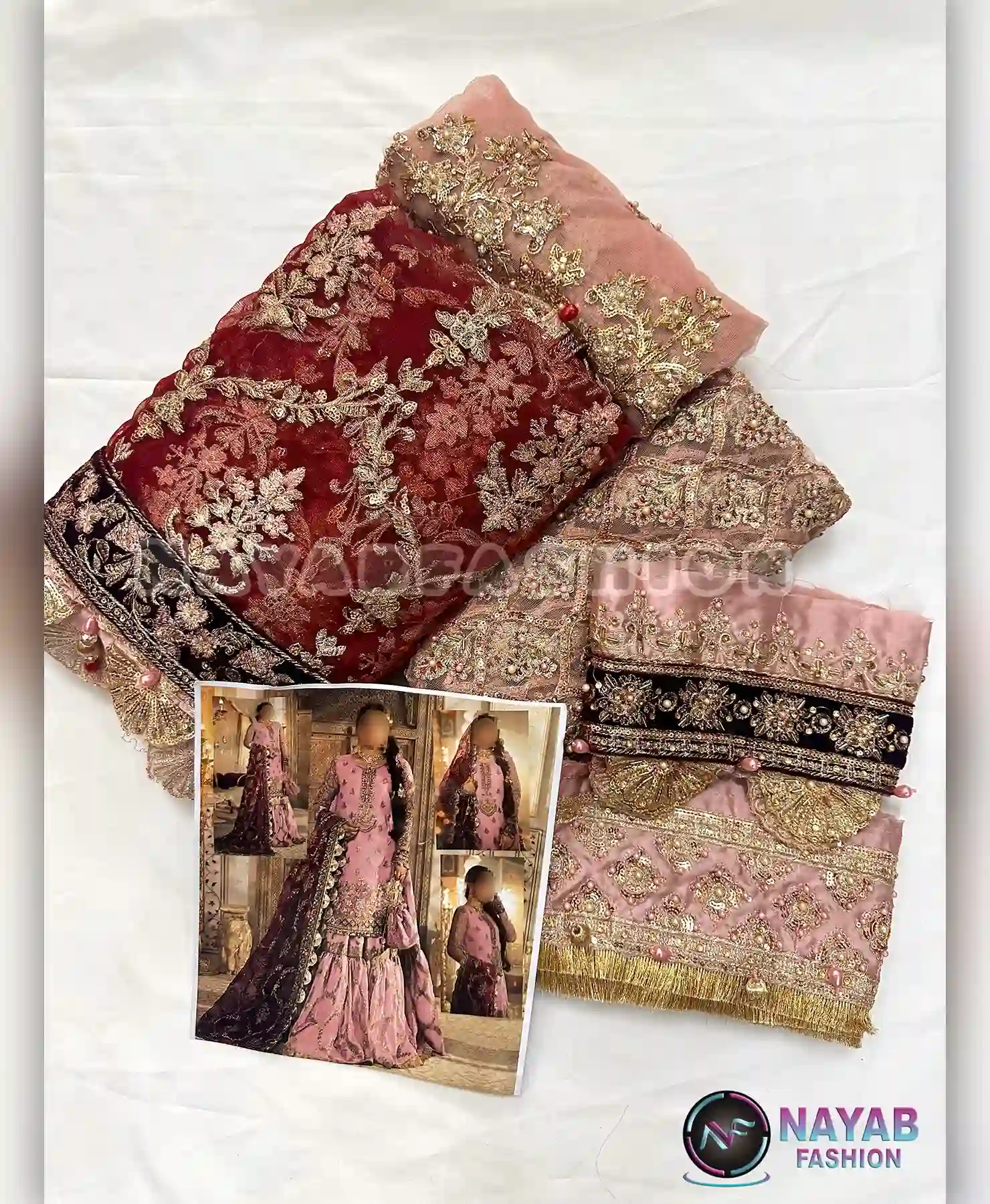 Bridal Dress Gharara Collection Exclusive Ladies Dress by Nayab Fashion
