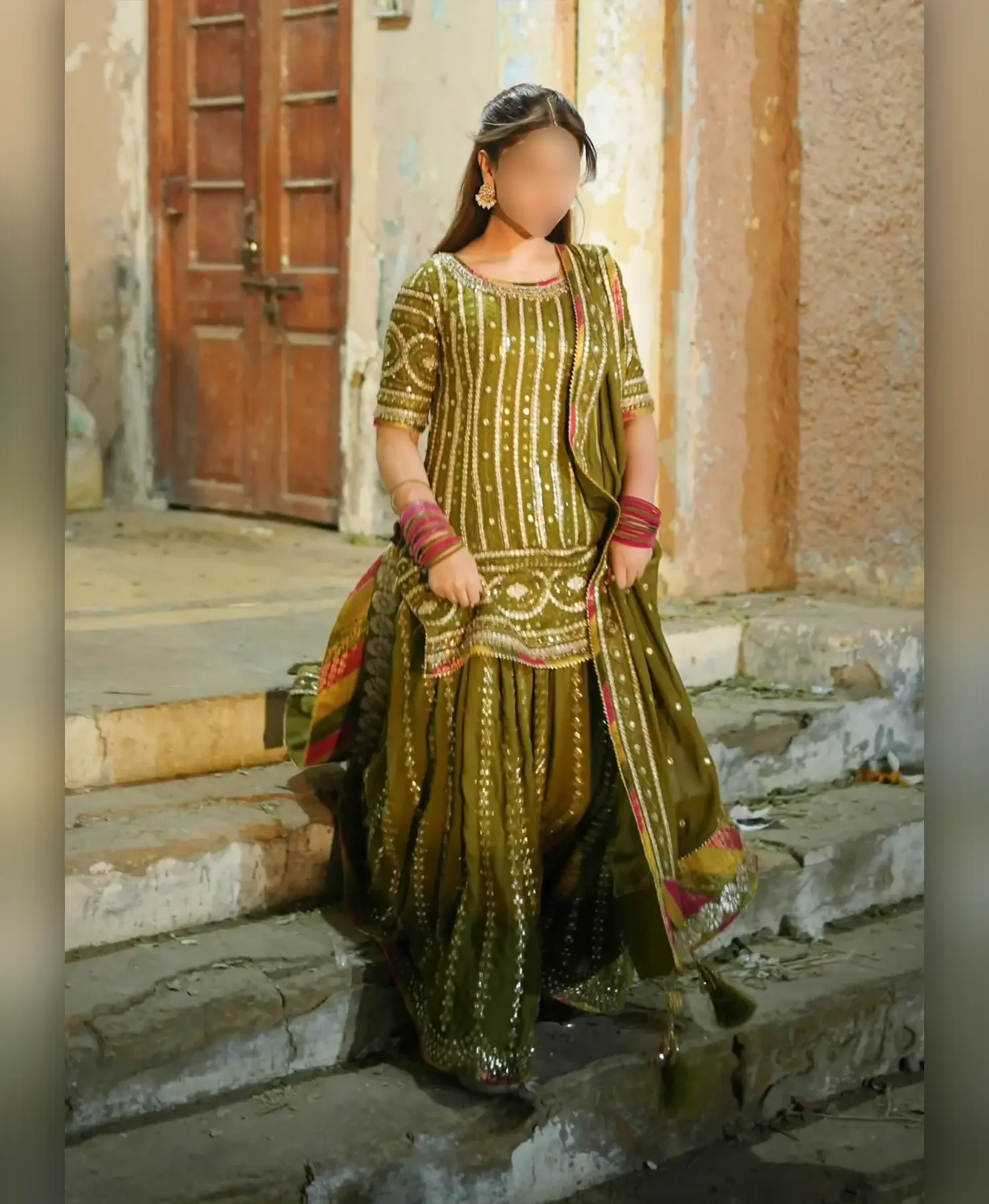 Dananeer Dhani Green by Nayab Fashion Bridal Dress Ladies Fashion Unstitched Women's Clothing