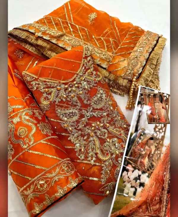 Orange Gharara - Image 4