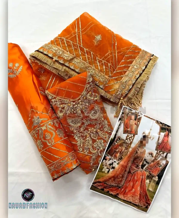 Orange Gharara - Image 5