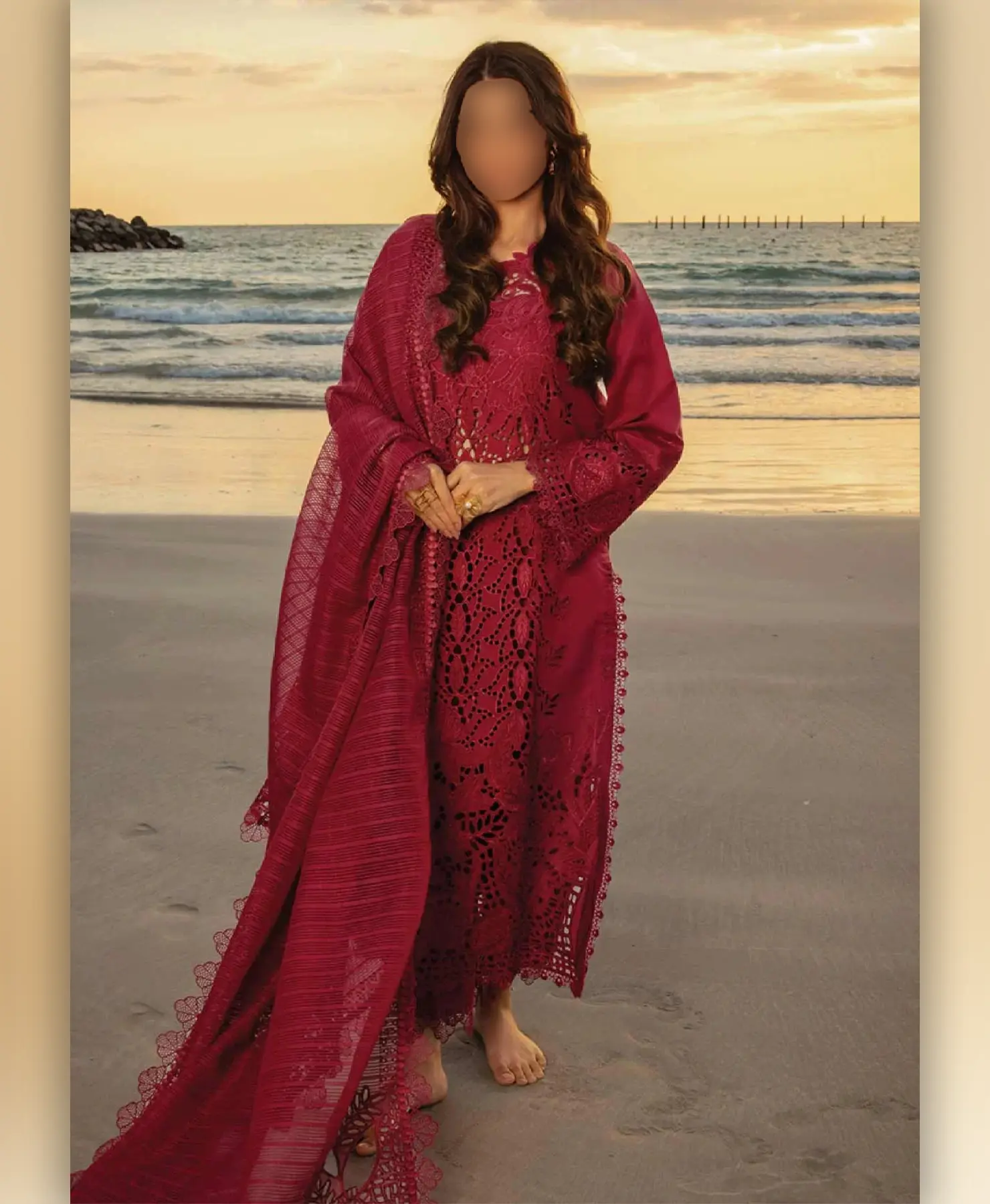 Premium Shifli by Nayab Fashion Bridal Dress Ladies Fashion Unstitched Women's Clothing