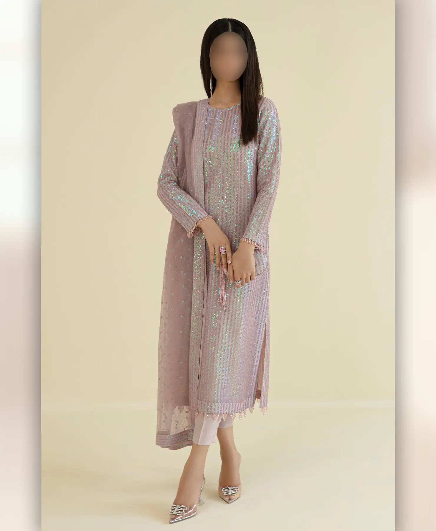 Raibow SEQ by Nayab Fashion Bridal Dress Ladies Fashion Unstitched Women's Clothing