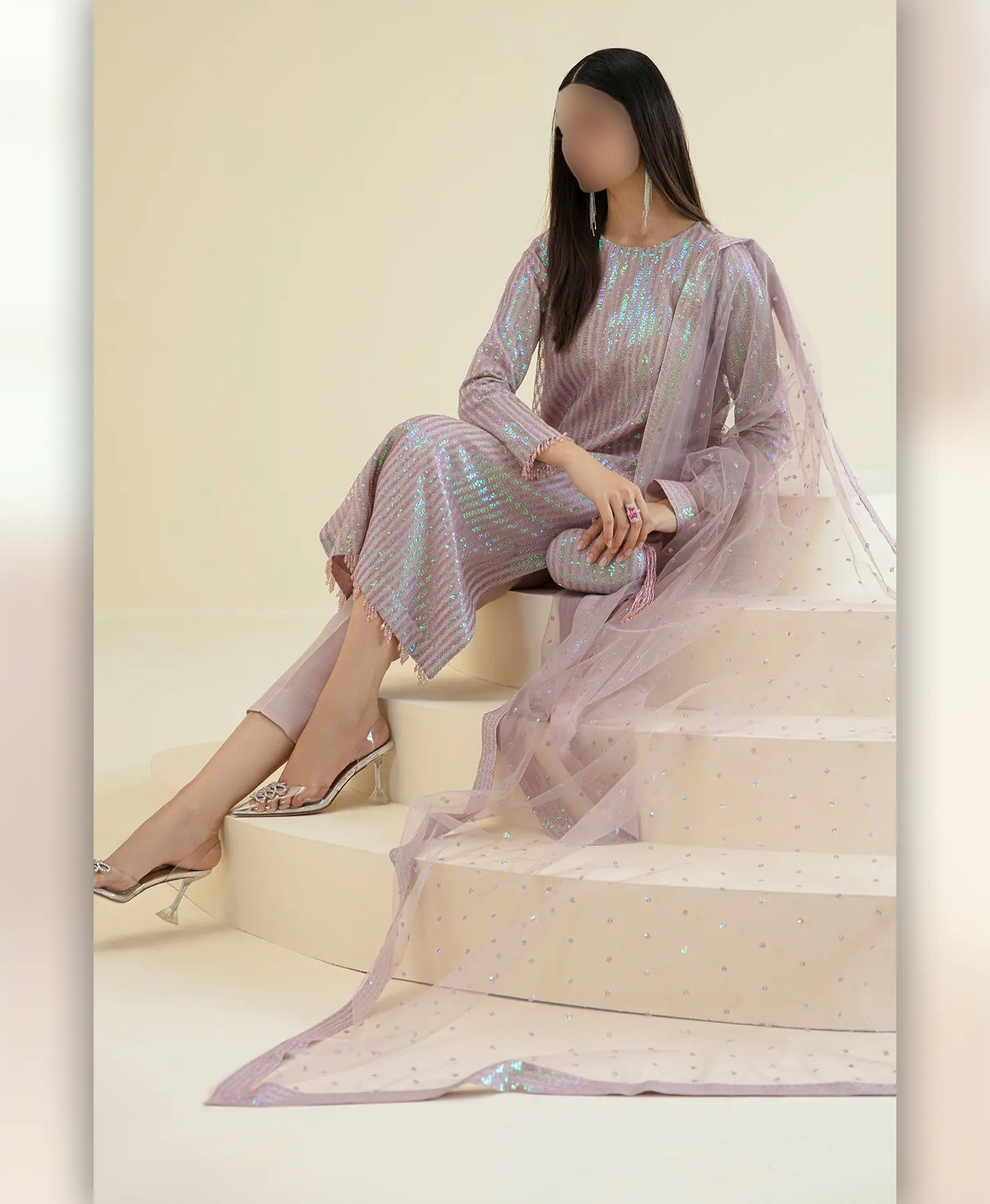 Raibow SEQ by Nayab Fashion Bridal Dress Ladies Fashion Unstitched Women's Clothing