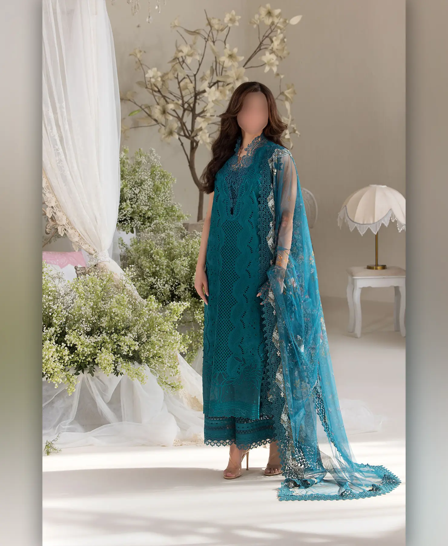 Sobia Zinc by Nayab Fashion Bridal Dress Ladies Fashion Unstitched Women's Clothing