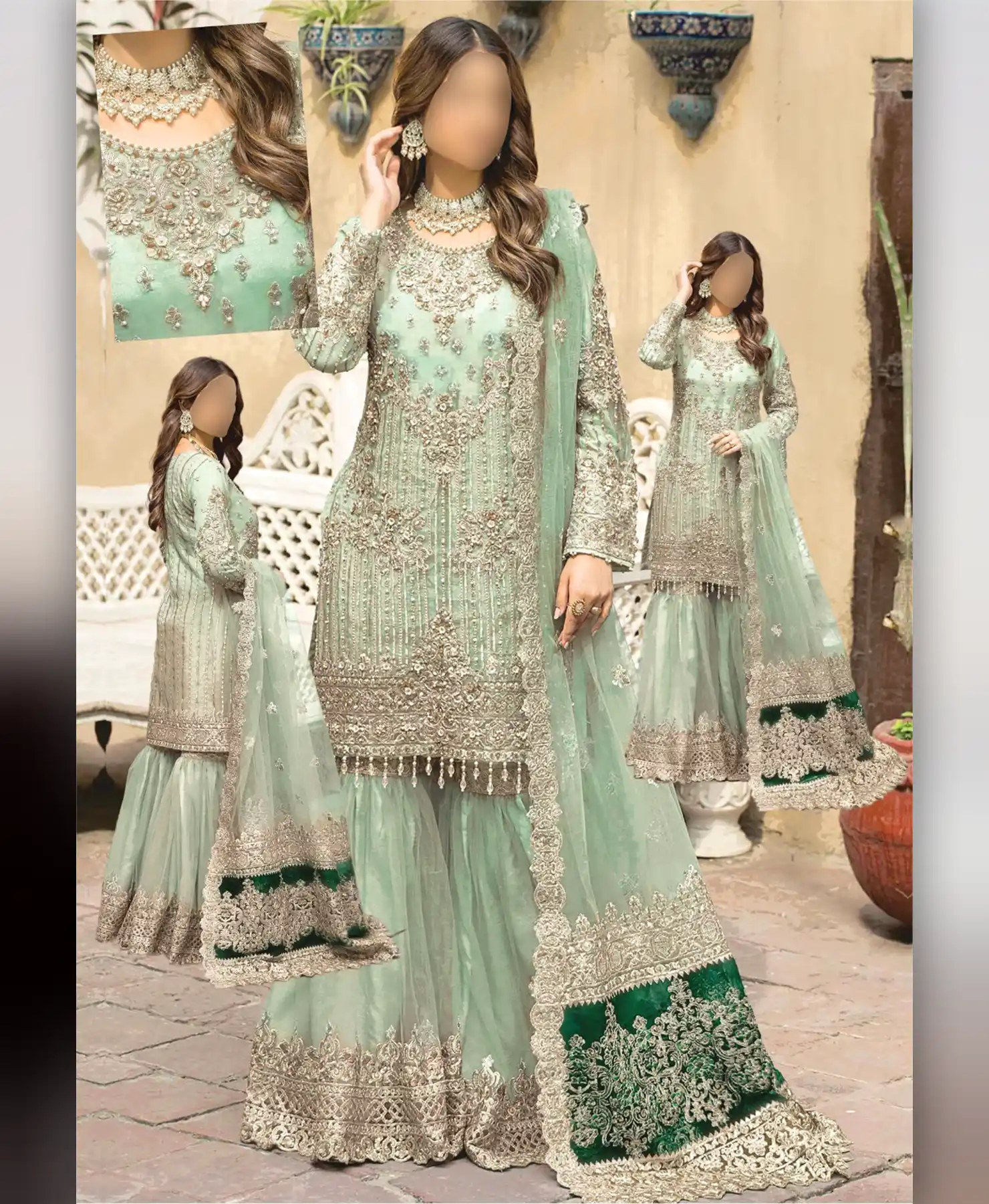 Twetty Pista by Nayab Fashion Bridal Dress Ladies Fashion Unstitched Women's Clothing