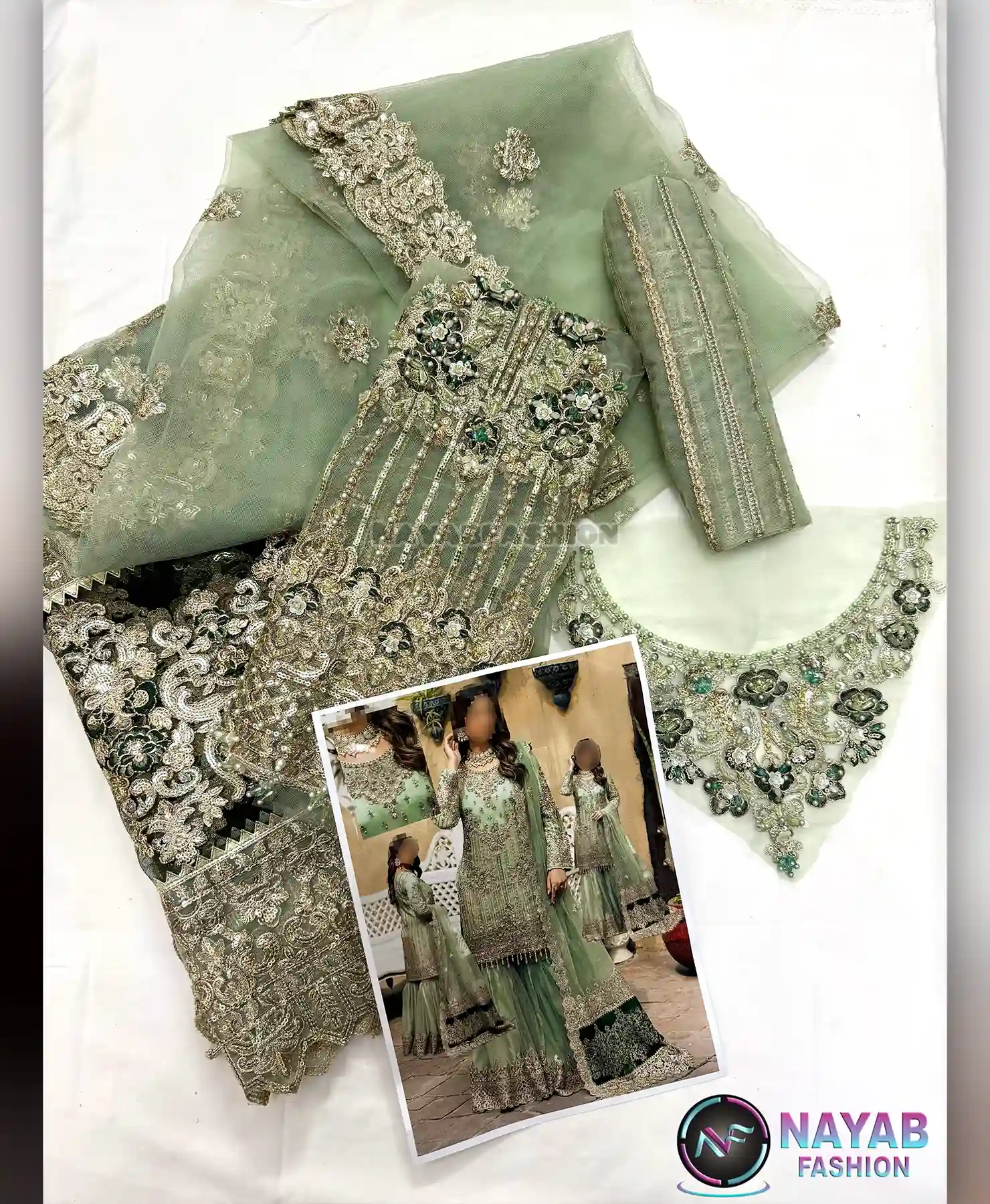 Twetty Pista by Nayab Fashion Bridal Dress Ladies Fashion Unstitched Women's Clothing