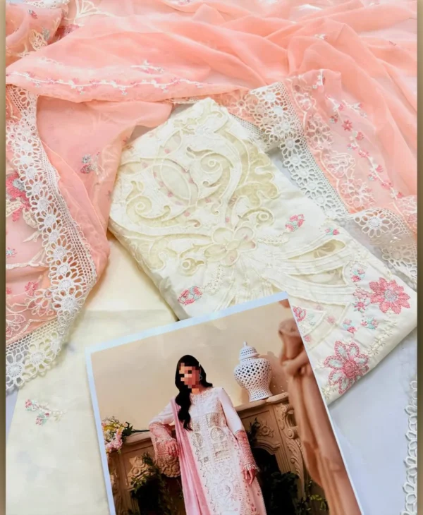 Cream Town by Nayab Fashion Bridal Dress Ladies Fashion Unstitched Women's Clothing