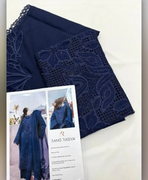 Dora Blue Print by Nayab Fashion Bridal Dress Ladies Fashion Unstitched Women's Clothing