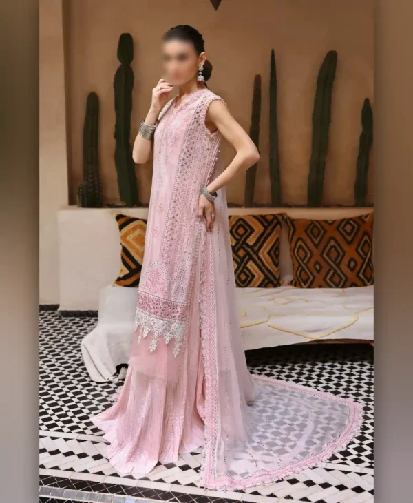 Pink MB25 by Nayab Fashion Bridal Dress Ladies Fashion Unstitched Women's Clothing