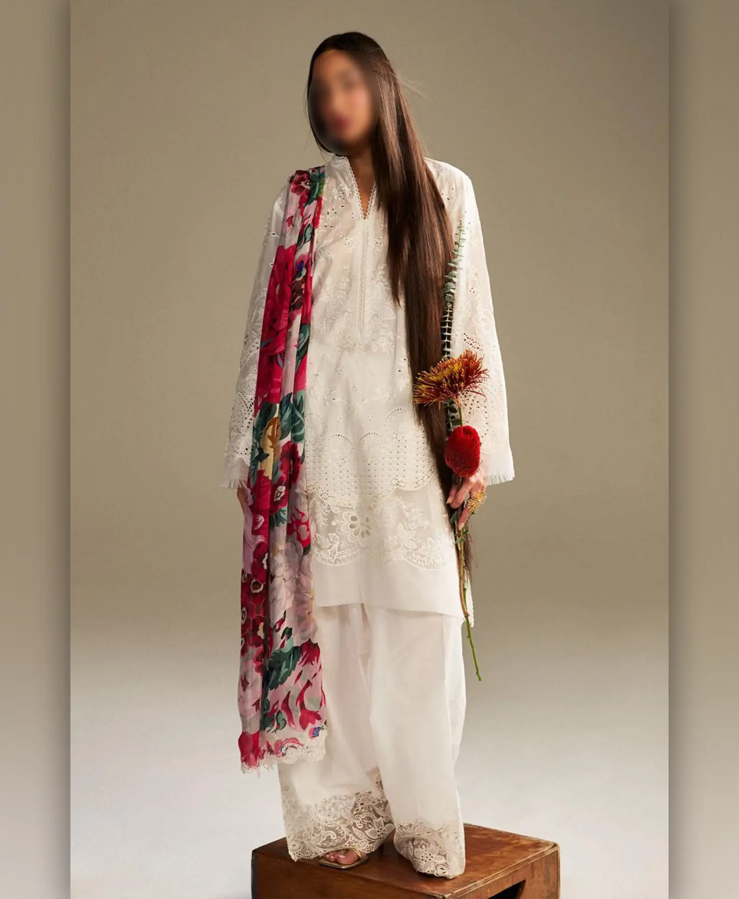 Satori White by Nayab Fashion Bridal Dress Ladies Fashion Unstitched Women's Clothing