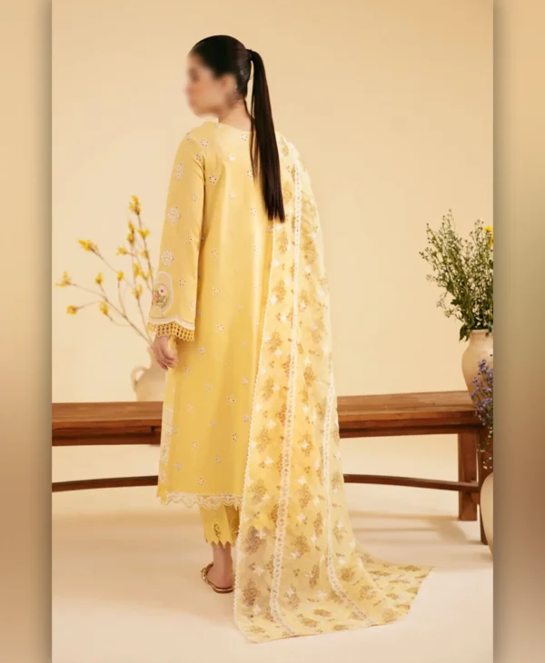 Yellow Qlmkr by Nayab Fashion Bridal Dress Ladies Fashion Unstitched Women's Clothing